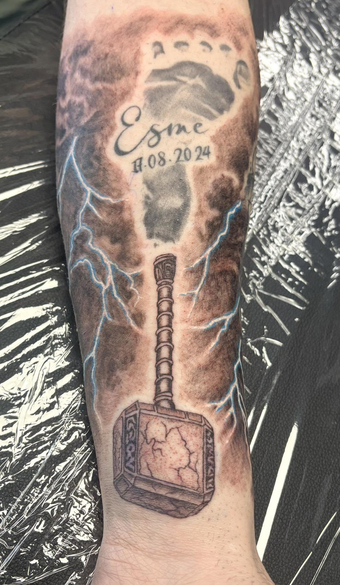 Lettering tattoo
