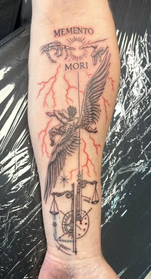 Memento mori tattoo