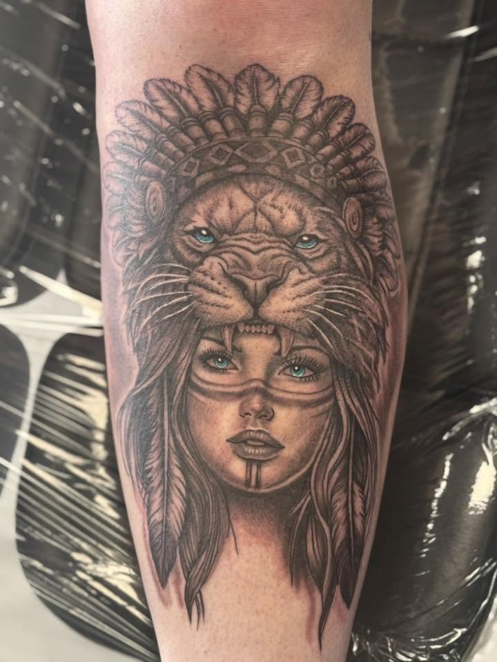 Portrait tattoo