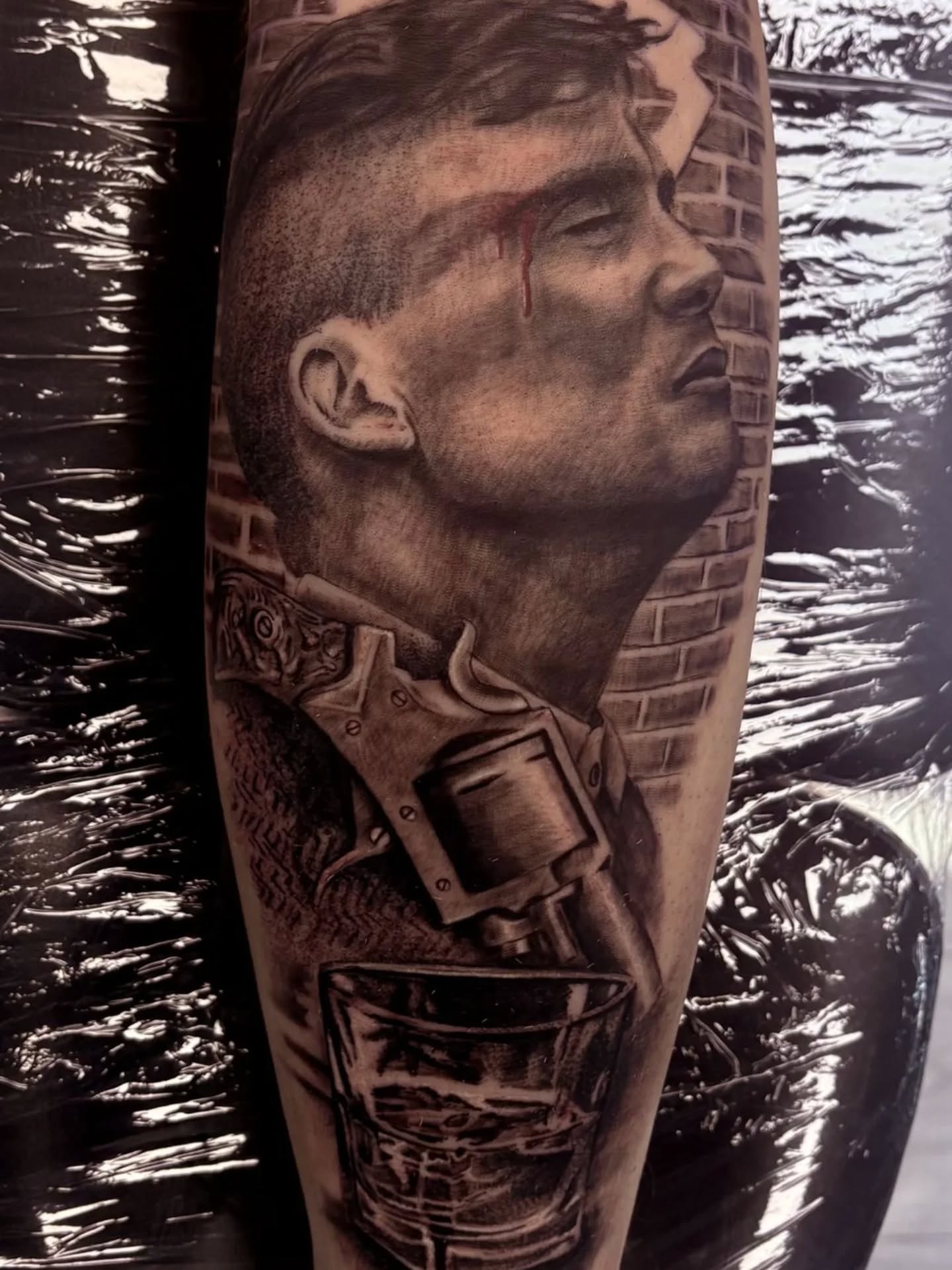 Portrait realism tattoo